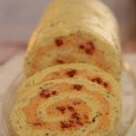 Gâteau roulé au thym crème de chorizo
